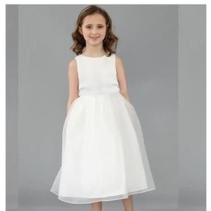 US Angels Flower Girl organza dress